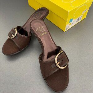 Joan&David Slide Open Toe Sandal